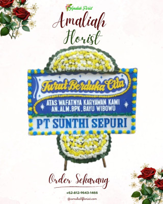 Papan Bunga Duka di Argasunya