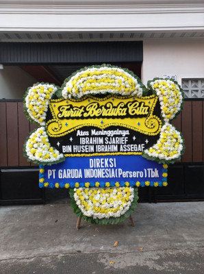Papan Bunga Duka di Argasunya